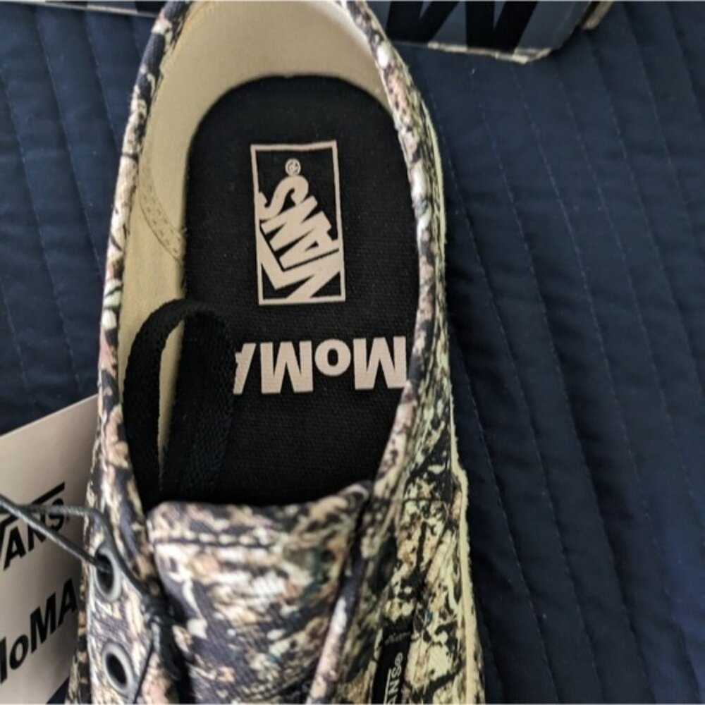 Vans Authentic Moma Jackson Pollock Women  Skate Shoes Camo Gf 112025 - Picture 4 of 11